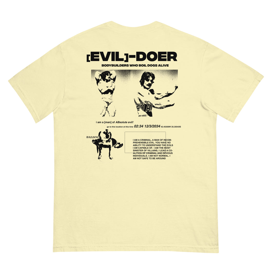 Evil Doer (Boiler) - Heavyweight Tee | BC1170