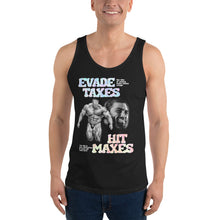 Load image into Gallery viewer, Evade Taxes Hit Maxes 2 - Tank Top | BC1202
