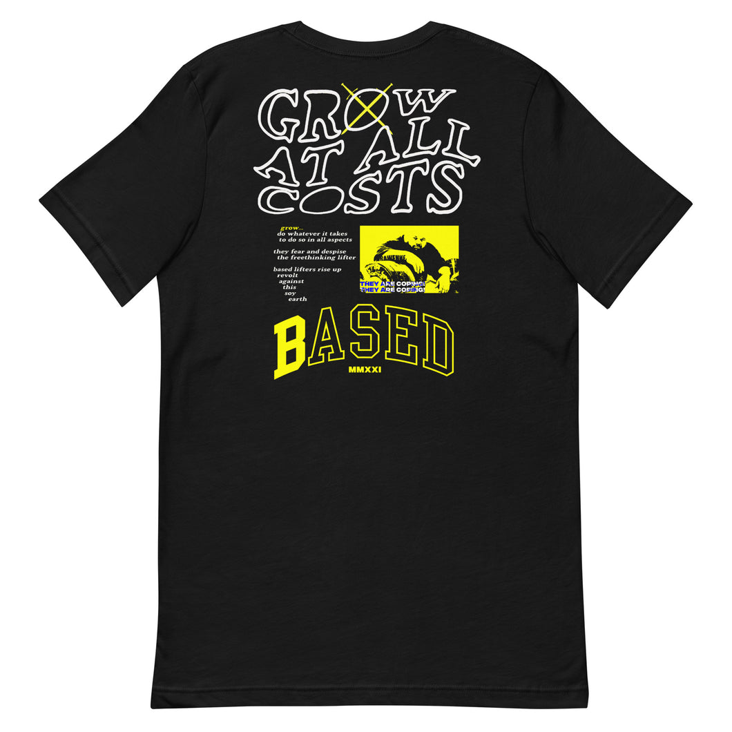 Grow At All Costs - Fitted Tee | BC1121